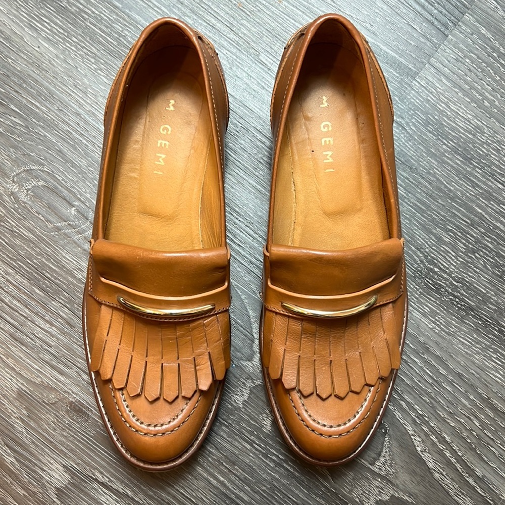 M. Gemi Leather Loafers 7